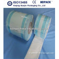 sterile autoclave plastic paper/tyvek sterilization pouch roll